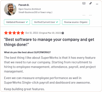 Paresh review