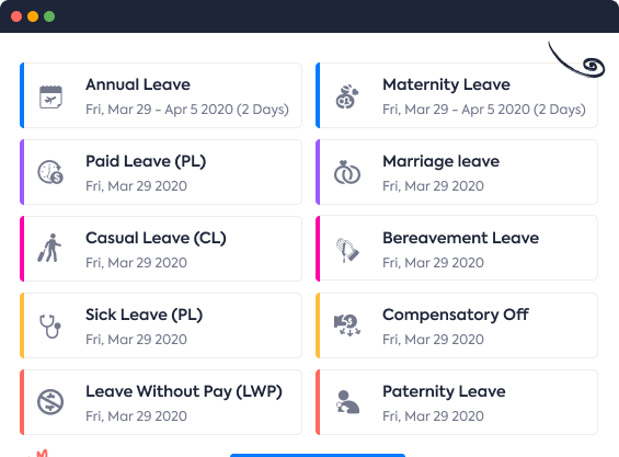 Use for employee shift scheduling